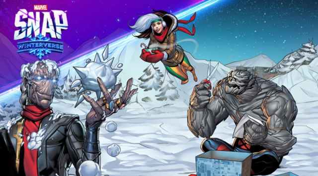 Marvel Snap Winterverse artwork.