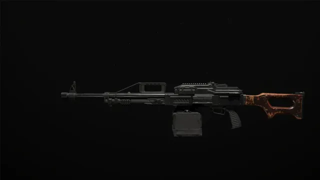 The Pulemyot Light Machine Gun from Call of Duty: MW3.