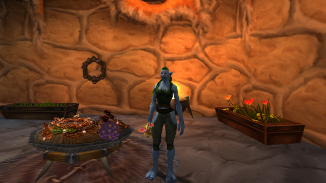 Herbalism trainer in Orgrimmar standing idly